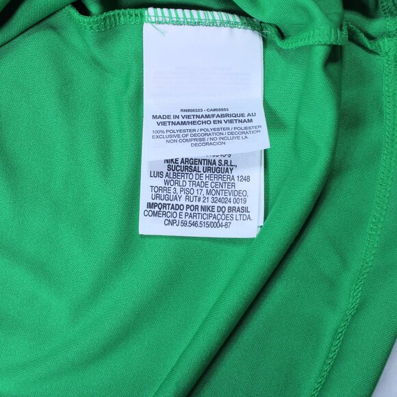 Nike Golf Dri-Fit Embroidered Rio 2016 Olympics Green Polo Large - Picture 4 of 10
